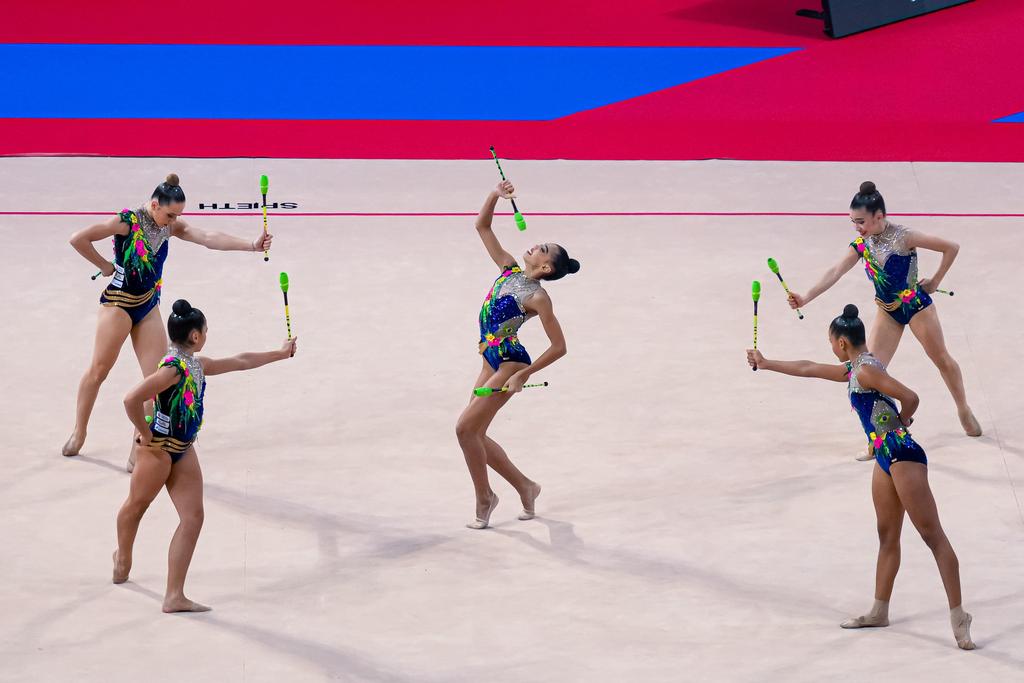 Seleção Brasileira de Ginástica Rítmica - Mundial de Sófia/Bulgária