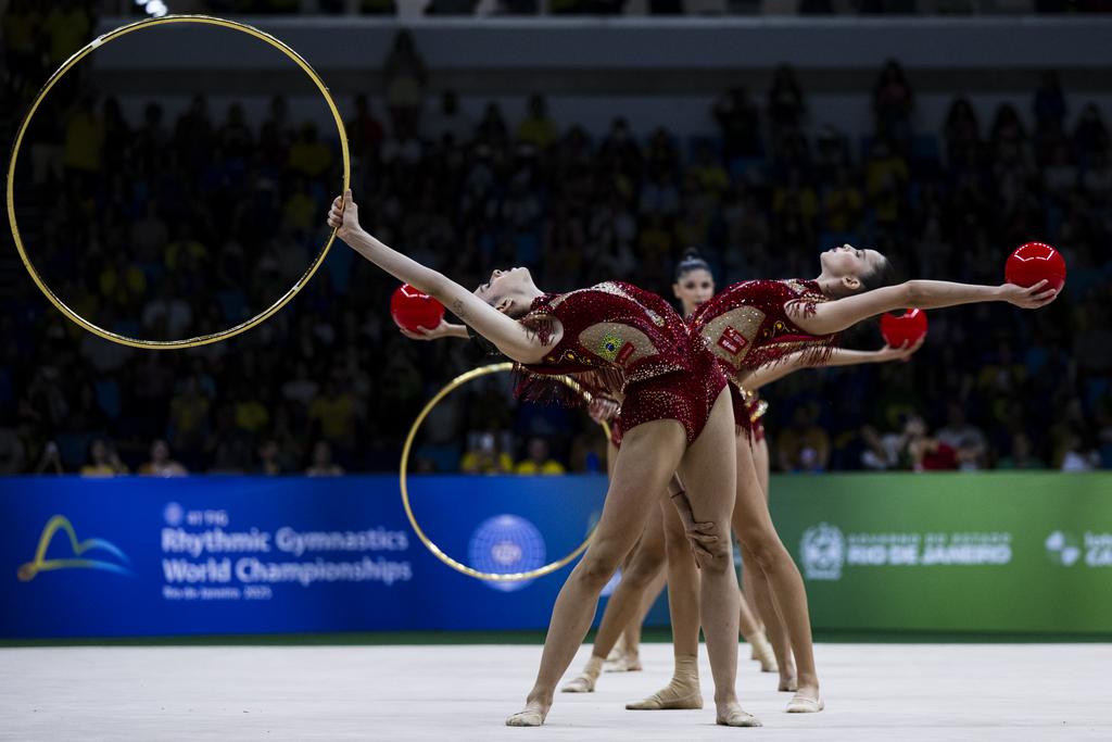 Conjunto do Brasil é vice-campeão geral no 41º Mundial de Ginástica Rítmica