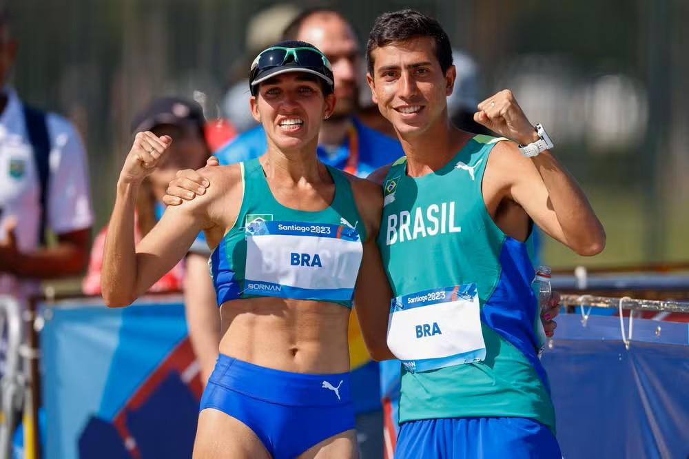 Viviane Lyra e Caio Bonfim, 5º na maratona e vaga olímpica