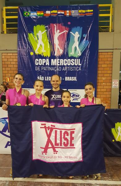 Patinadoras na Copa Mercosul