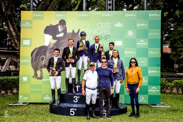 Os campeões brasileiros Senior