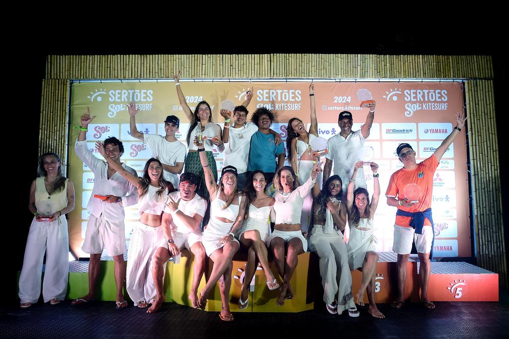 Todos os campeões do Sol Sertões Kitesurf 2024