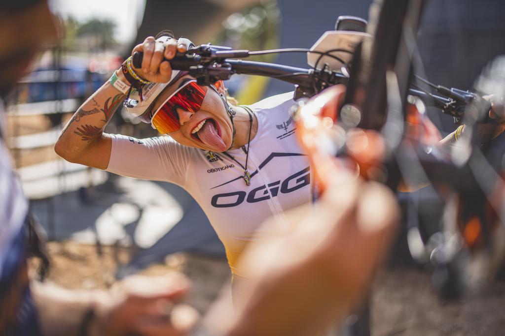 Atleta olímpica, Raiza Goulão encarou o desafio do Sertões MTB Cup