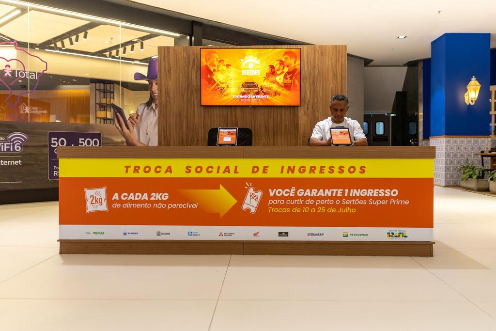 Flamboyant Shopping é um dos pontos de troca social dos ingressos para o Prime