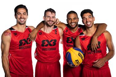 Amsterdam HiPRO, quarta melhor equipe no ranking da FBA 3x3