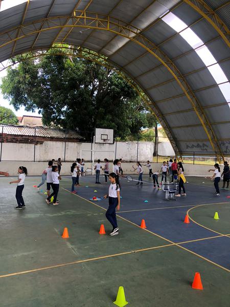 Crianças em atividade em São Luís