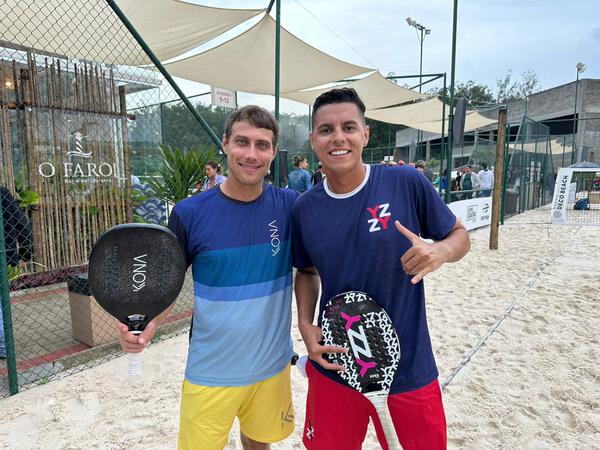 (esq p/ dir) Daniel Schmitt e Gustavo Russo
