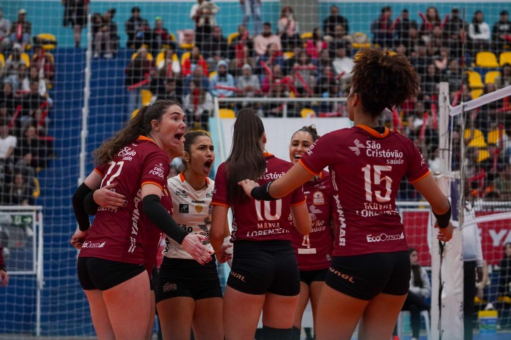 Osasco em quadra no YANMAR Day