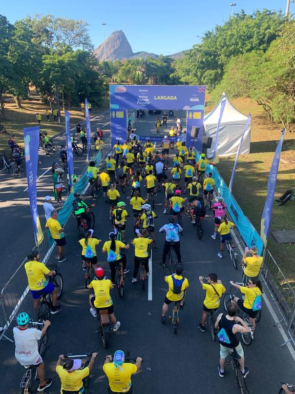 Largada das bikes